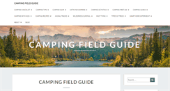 Desktop Screenshot of camping-field-guide.com