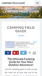 Mobile Screenshot of camping-field-guide.com